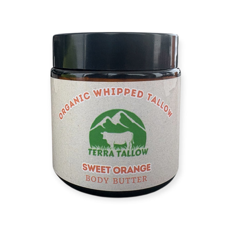 Sweet Orange Organic Whipped Tallow Body Butter