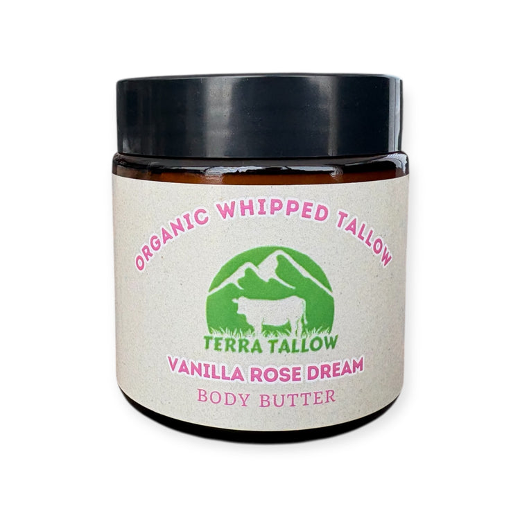 Vanilla Rose Dream Organic Whipped Tallow *LIMITED EDITION*
