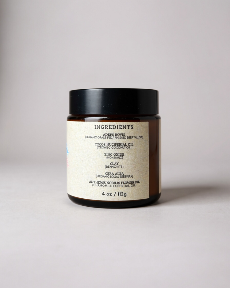 Baby Bum Shield Organic Tallow Diaper Rash Cream