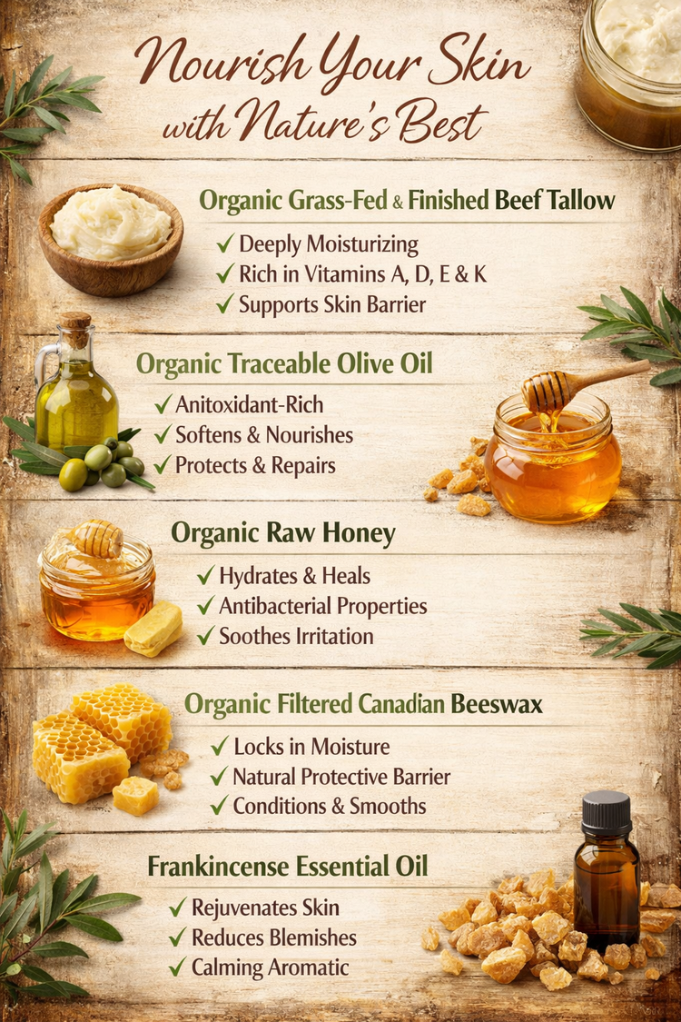 Honey Glow Organic Tallow Balm