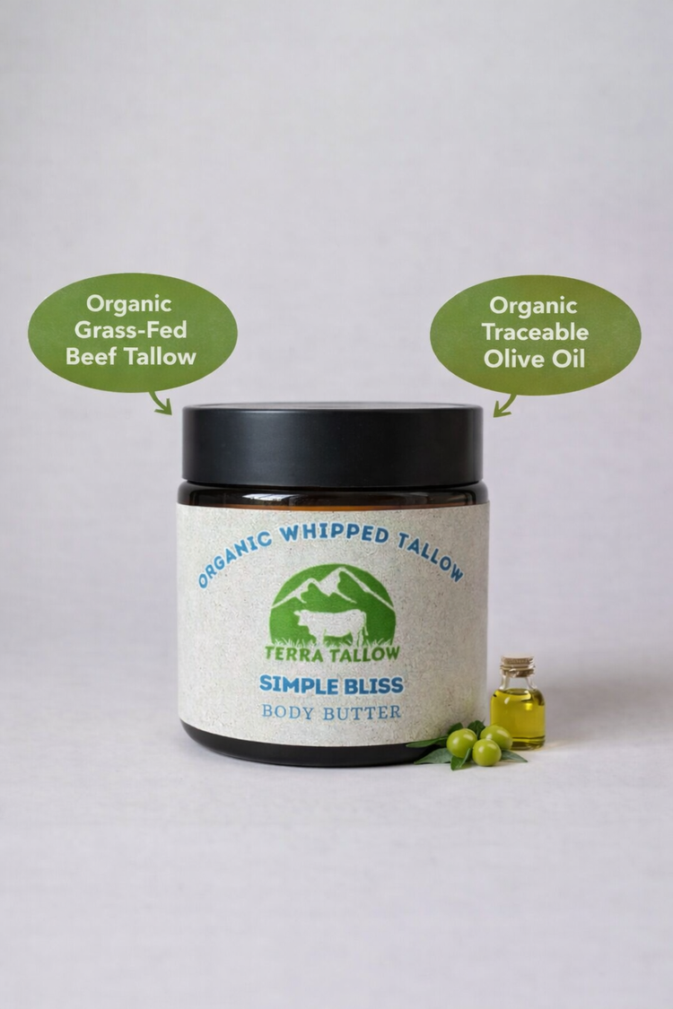 Simple Bliss Organic Whipped Tallow Body Butter
