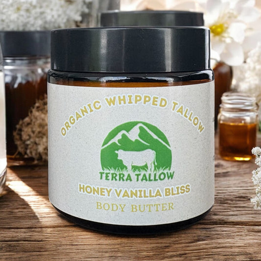 Honey Vanilla Bliss Organic Whipped Tallow