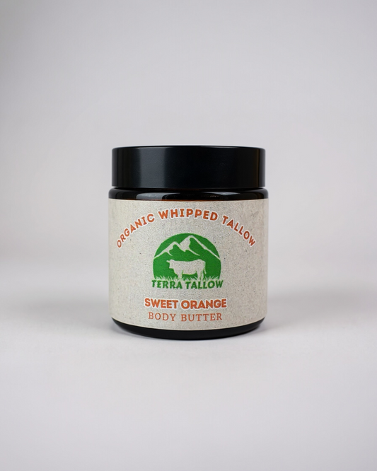 Sweet Orange Organic Whipped Tallow Body Butter