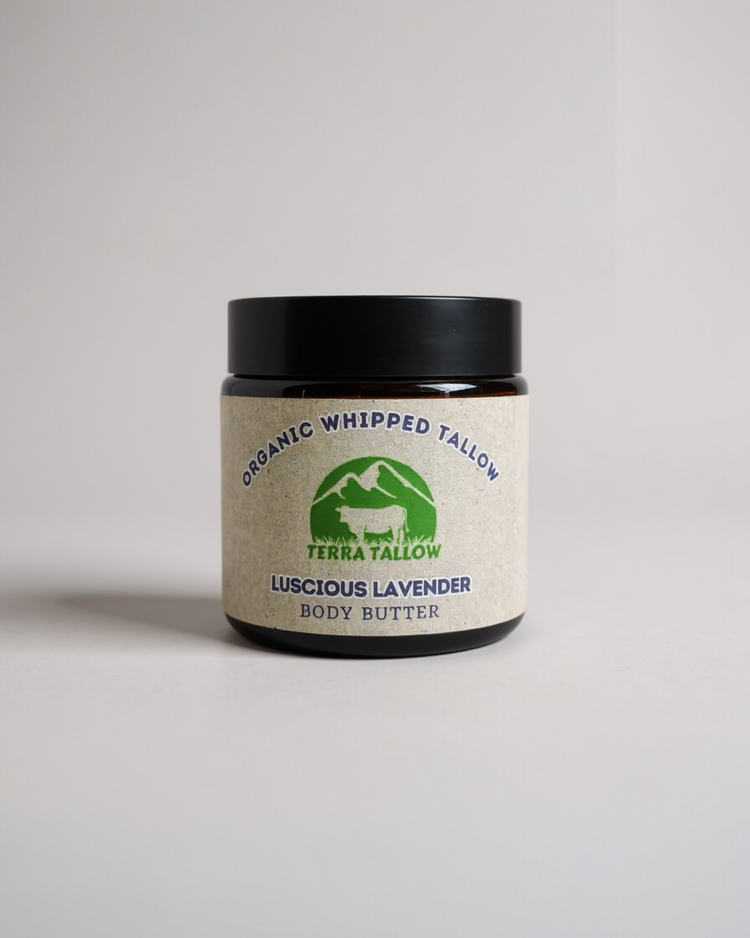 Luscious Lavender Organic Whipped Tallow Body Butter