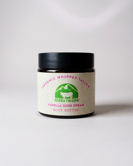 Vanilla Rose Dream Organic Whipped Tallow