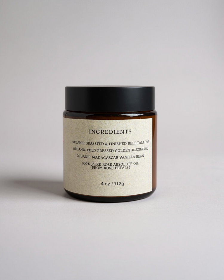 Vanilla Rose Dream Organic Whipped Tallow
