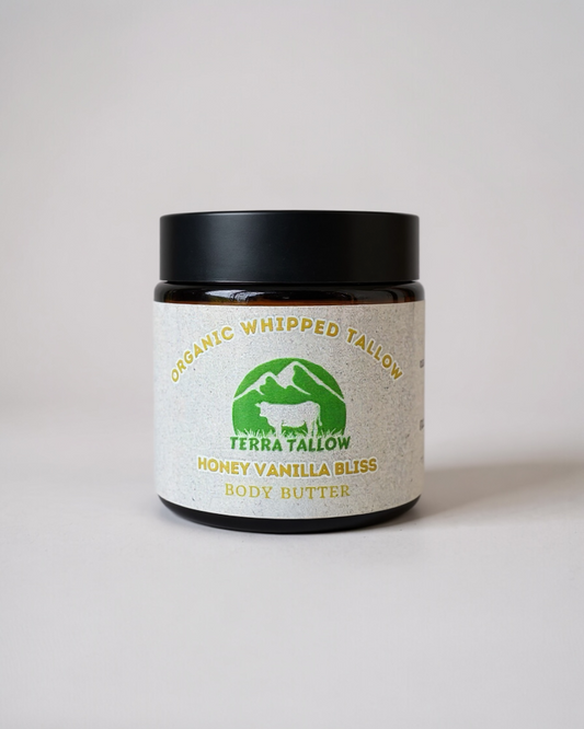 Honey Vanilla Bliss Organic Whipped Tallow