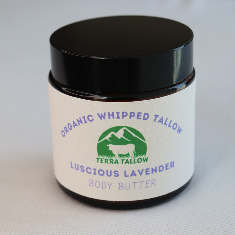 Luscious Lavender Organic Whipped Tallow Body Butter